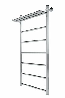 Полотенцесушитель водяной Indigo Line LLSHW100-60 с полкой 100x60 см хром